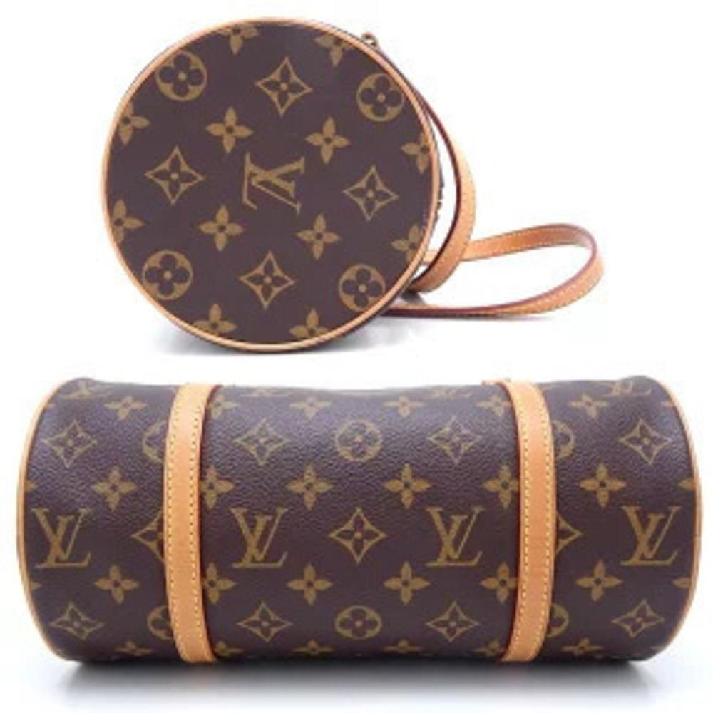 Louis Vuitton Monogram Handbag Brown Papillon